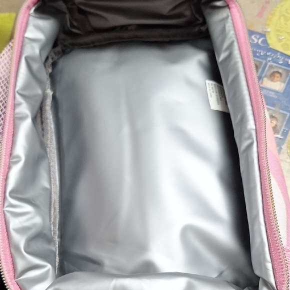 Pink Floral Kids Backpack